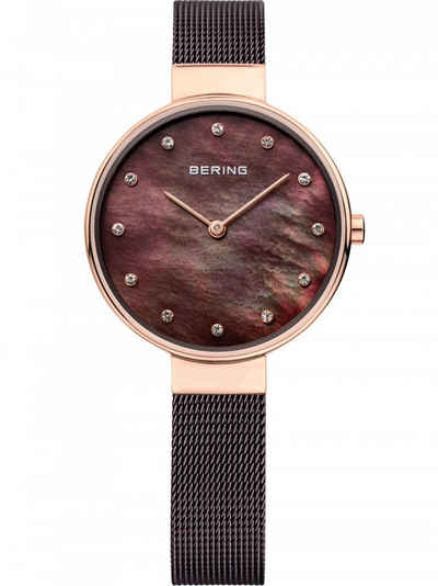 Bering Quarzuhr Bering 12034-265 Classic Damen 34mm 3ATM