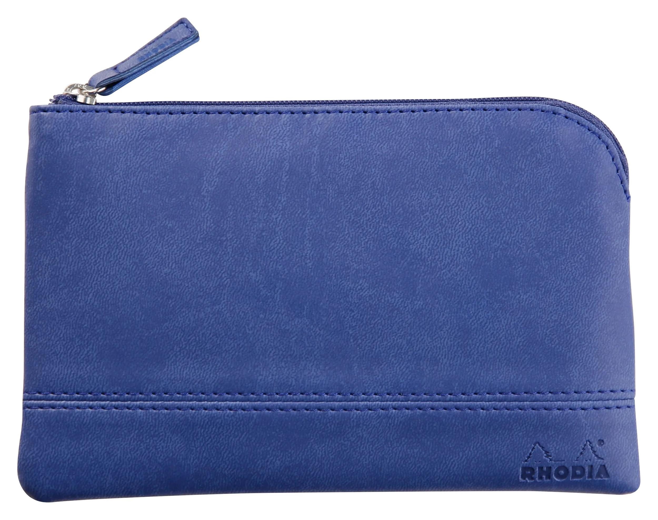 Rhodia Organizer Rhodiarama Etui aus Kunstleder Reißverschluss, 11x17 cm Saphir 116538C, Rhodia, Blöcke, Hefte und Ноутбуки
