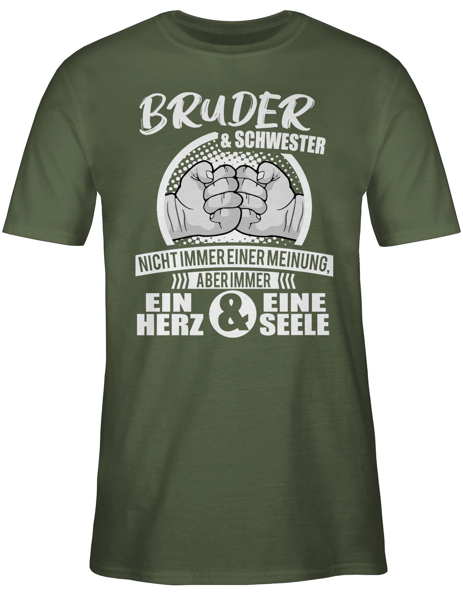 Shirtracer T-Shirt Bruder & Schwester Immer günstig online kaufen
