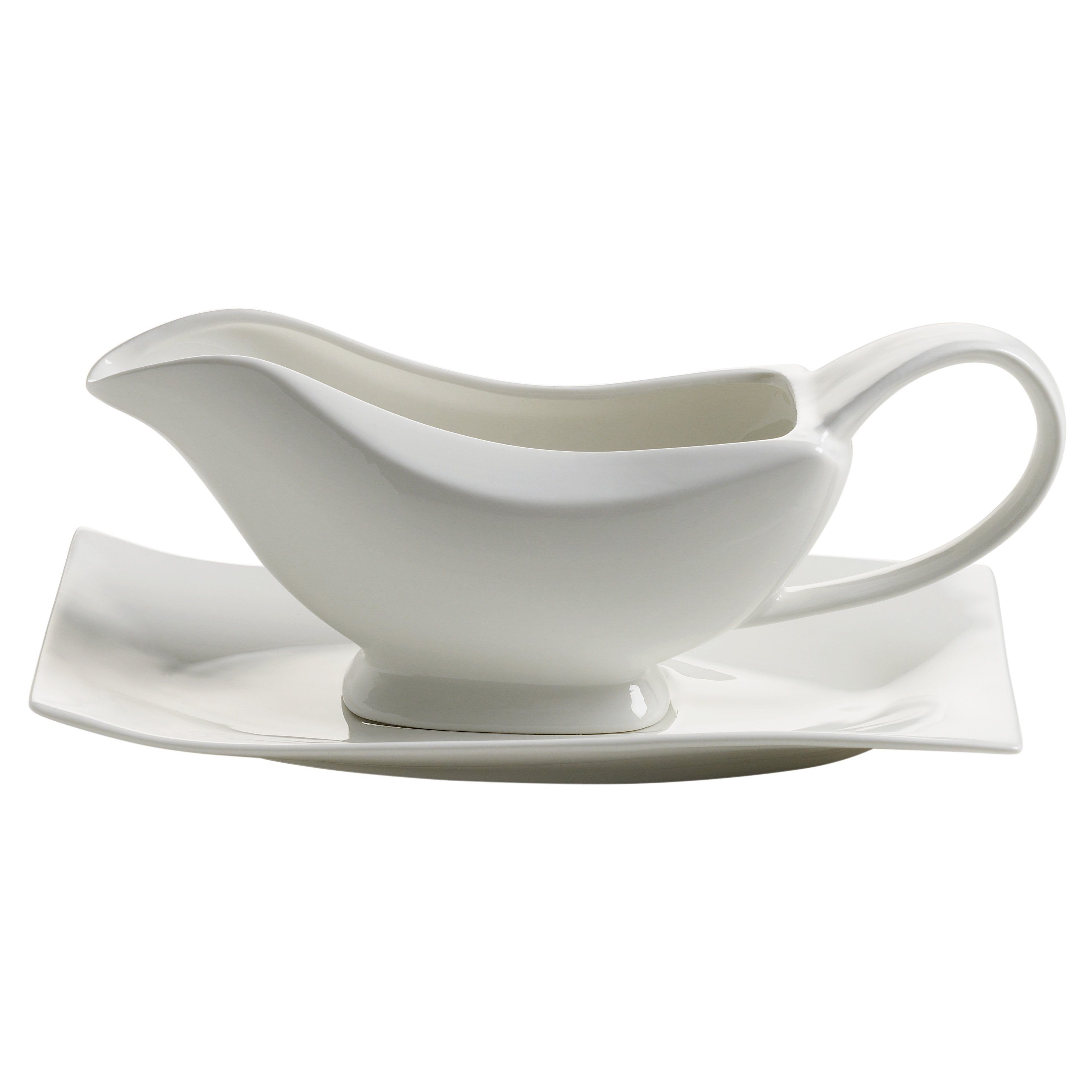 Maxwell & - Durable Porcelain Sauciere Motion, Hartporzellan Williams