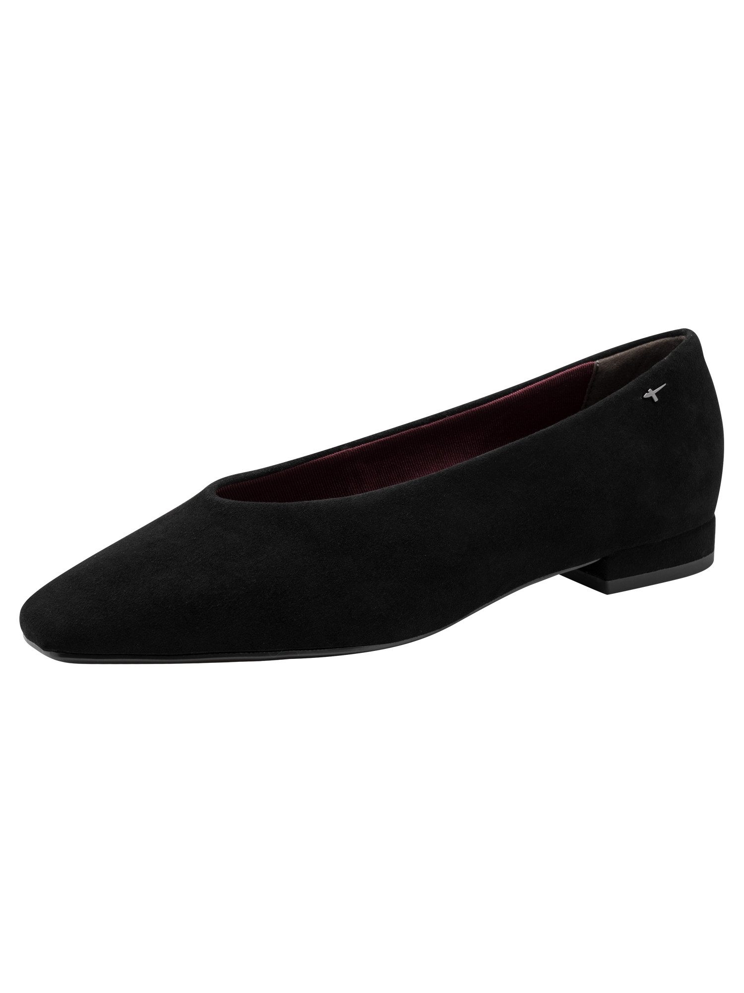 ANTIslide, TOUCH-IT aus Leder Blockabsatz Ballerina