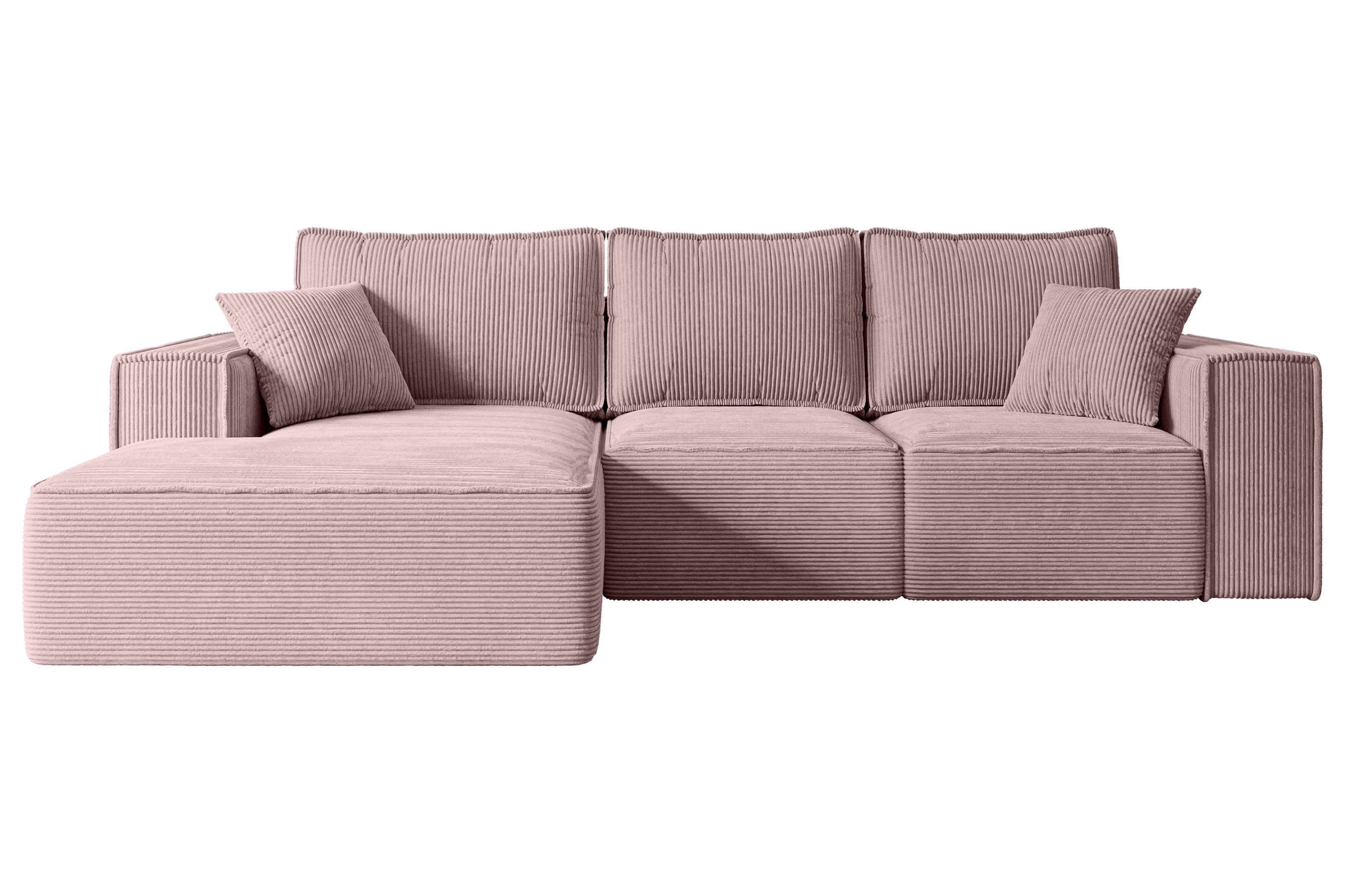 ALTDECOR Ecksofa SERRA-L-S, Couch mit Schlaffunktion, günstig online kaufen