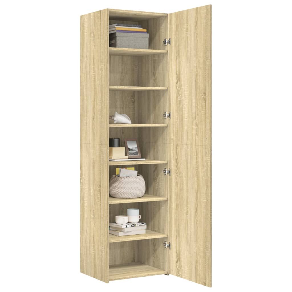 vidaXL Highboard Highboard Sonoma-Eiche 50x42,5x185 cm günstig online kaufen