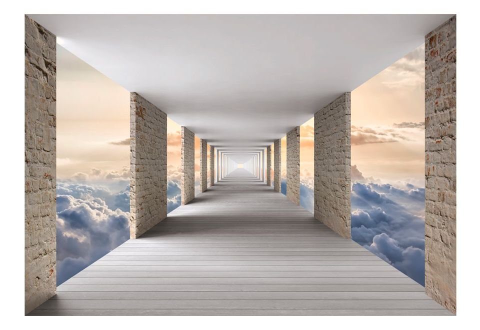 Travel halb-matt, Vliestapete lichtbeständige Skyward 2x1.4 Design m, KUNSTLOFT Tapete