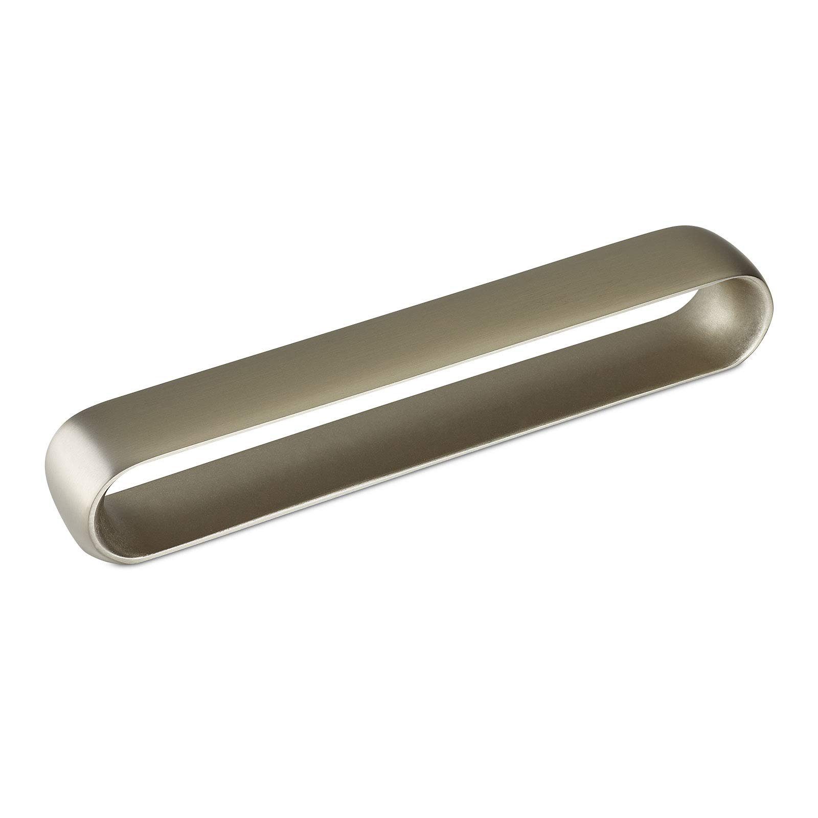 SO-TECH® Möbelgriff Bügelgriff OLAF BA 192 mm, inkl. Schrauben (1-St), Edelstahloptik matt von SCHÜCO ALU COMPETENCE