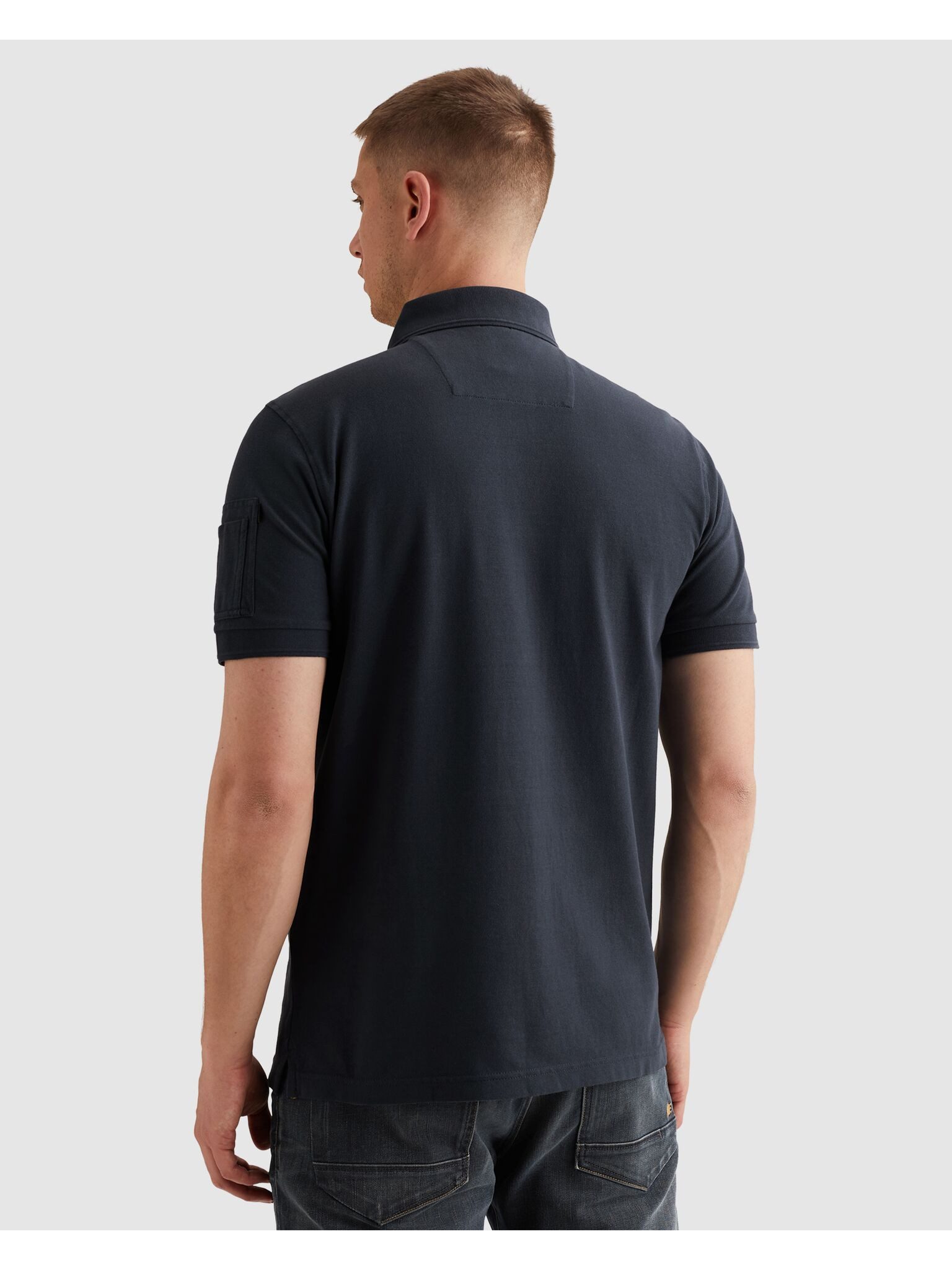 PME LEGEND Poloshirt mit Logostickerei