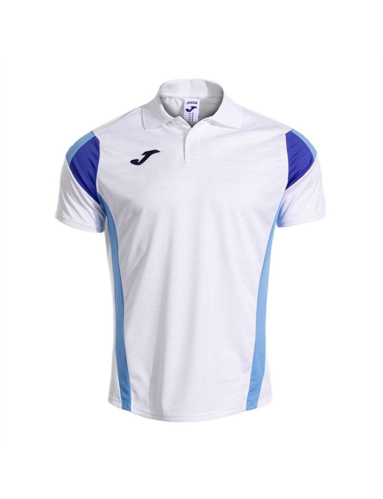 Joma Poloshirt Corta Montreal 2025 weiss/blau Herren