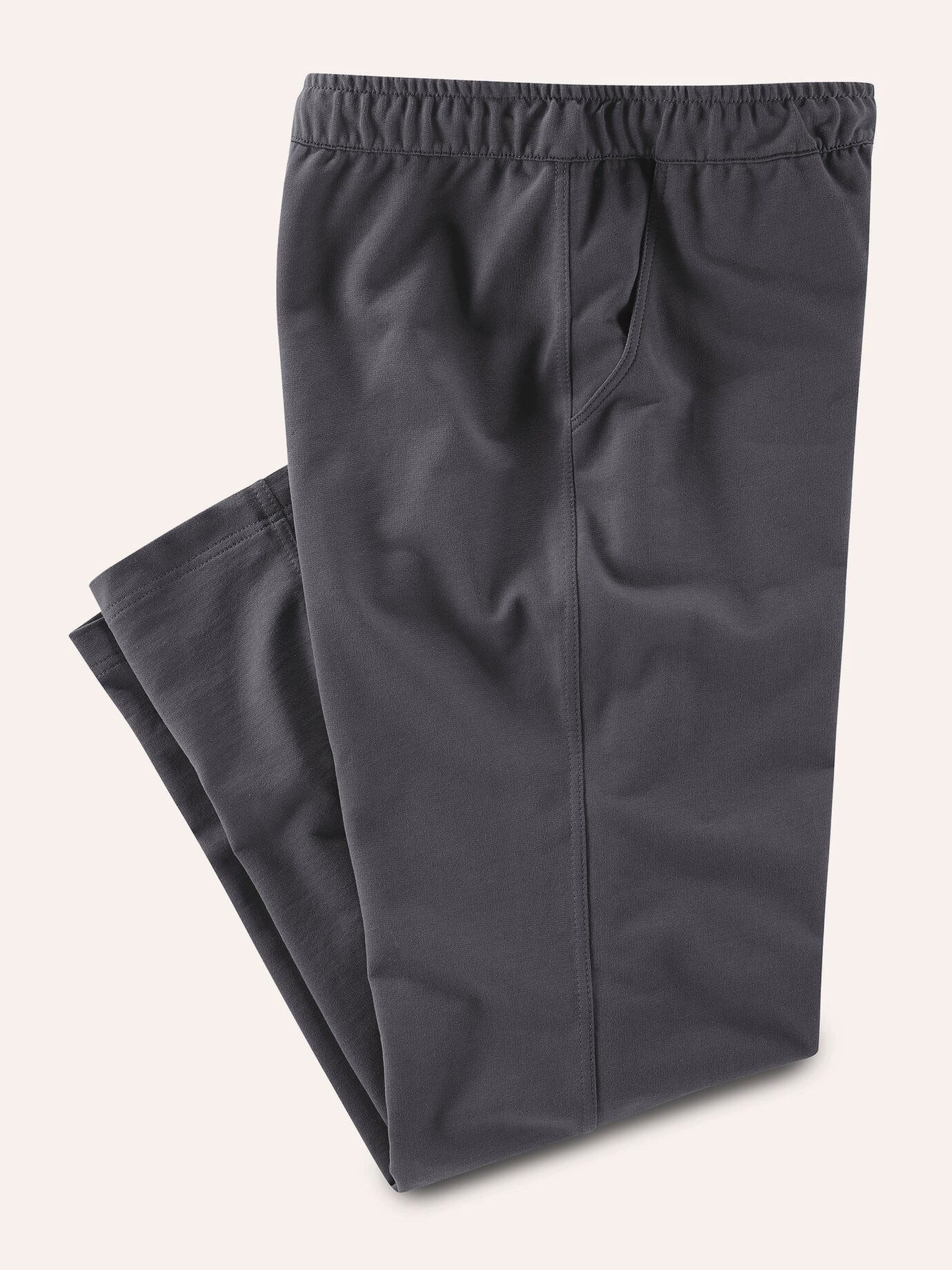 Walbusch Homewearhose Herren Freizeithose Ultraleicht Homewearhose Baumwollmix pflegeleicht Schlupfhose mit Gummibund, 2 Taschen, elastisch, Kurzgröße 24 – Bild 4 von 5