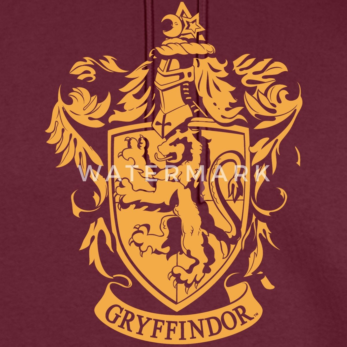 Spreadshirt Hoodie Harry Potter Haus Gryffindor Wappen Logo Herren Premium Hoodie (1-tlg)
