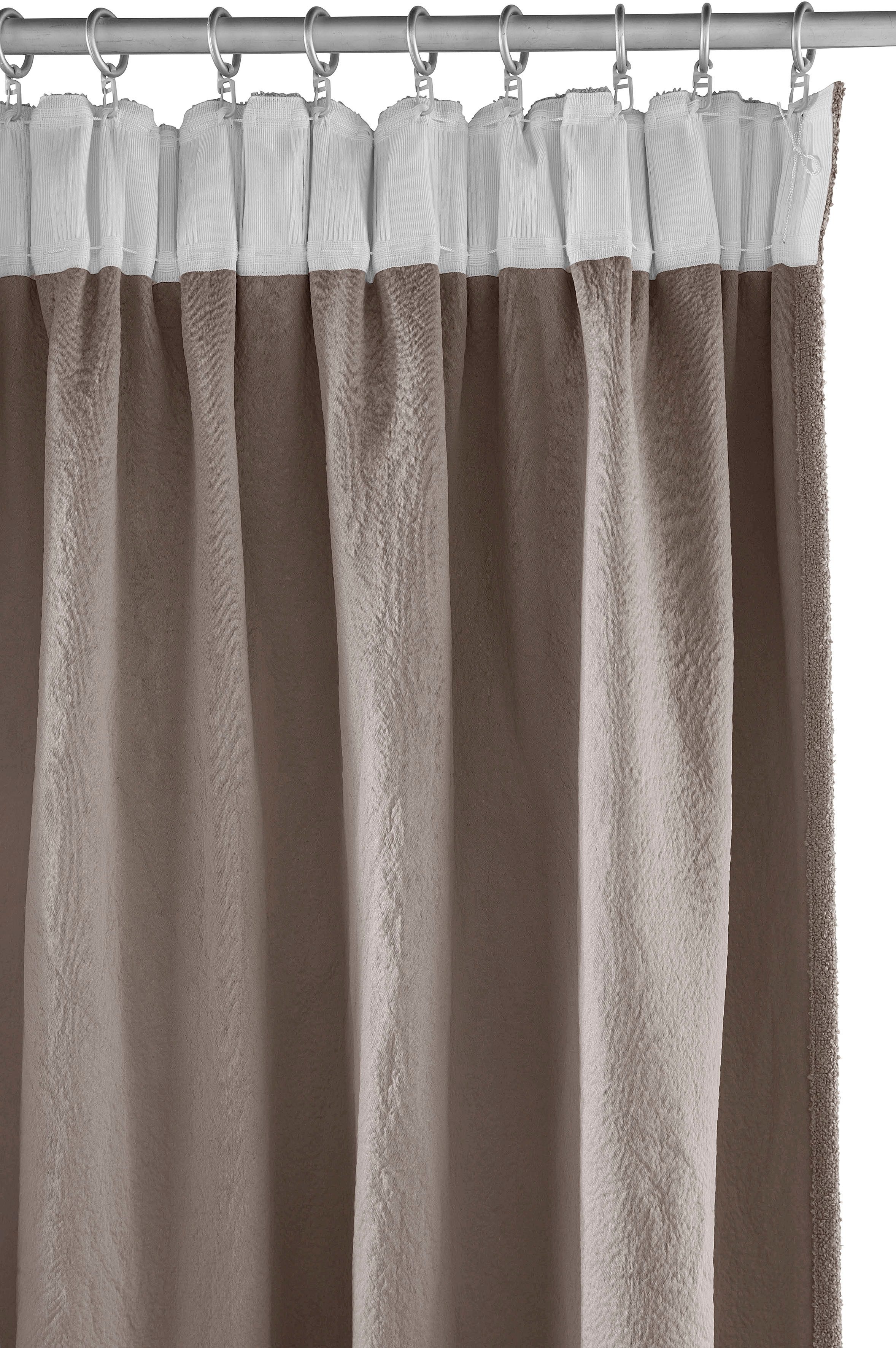 homsy by Ana Johnson Verdunkelungsvorhang Bouclea (2 St), Multifunktionsband, blickdicht, Polyester, premium, verdunkelnd, hochwertig, modern, Wohn-/Schlafzimme – Bild 4 von 5