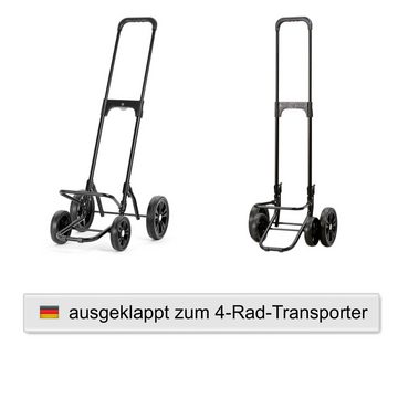 Andersen Einkaufstrolley Quattro Shopper Sofia rot, klappbar, höhenverstellbar, belastbar bis 50kg, wasserabweisend