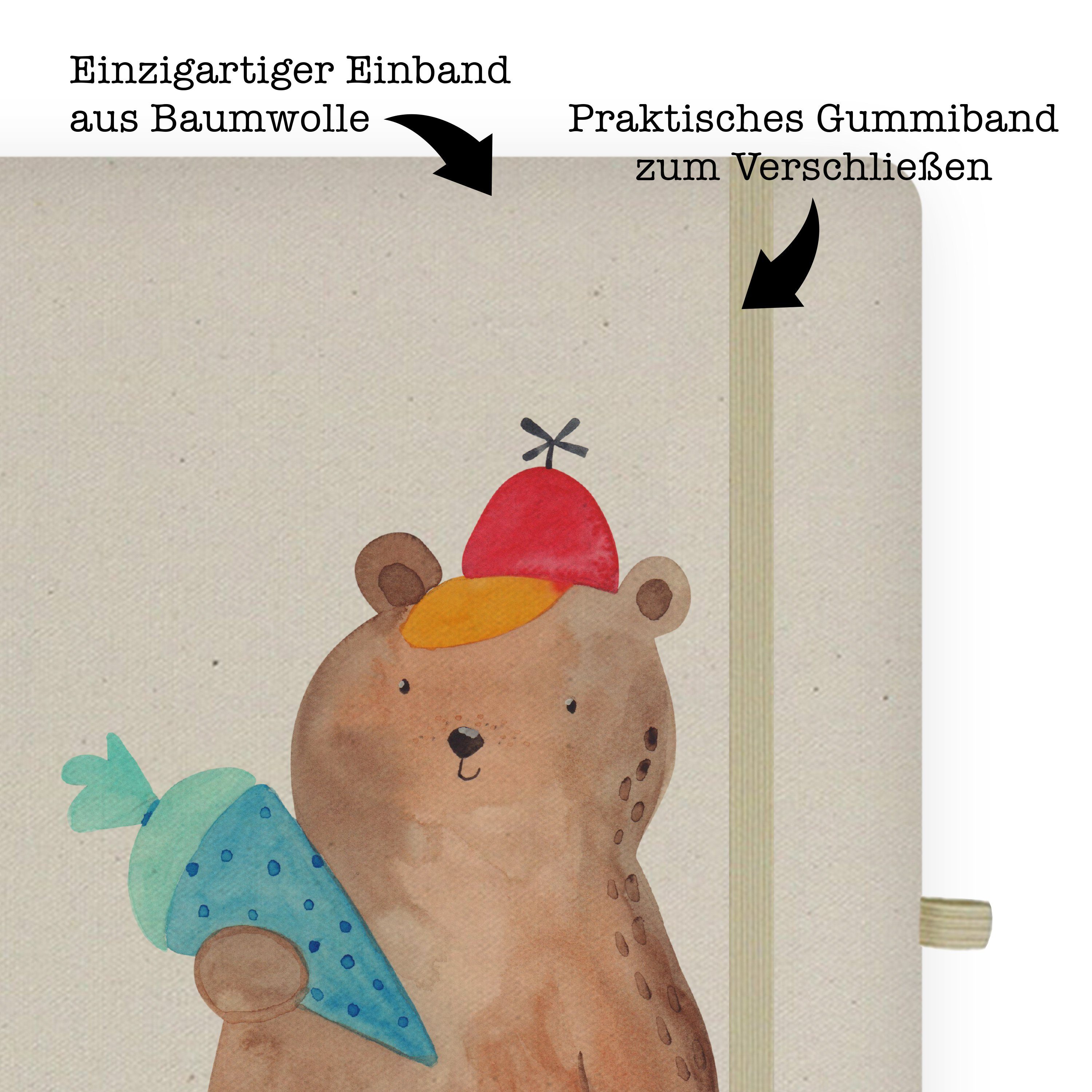 Mr. & Mrs. Panda Notizbuch & Mr. Einschulung Geschenk, mit Schultüte Bär Transparent - Mrs. - Gesc Panda Notizen