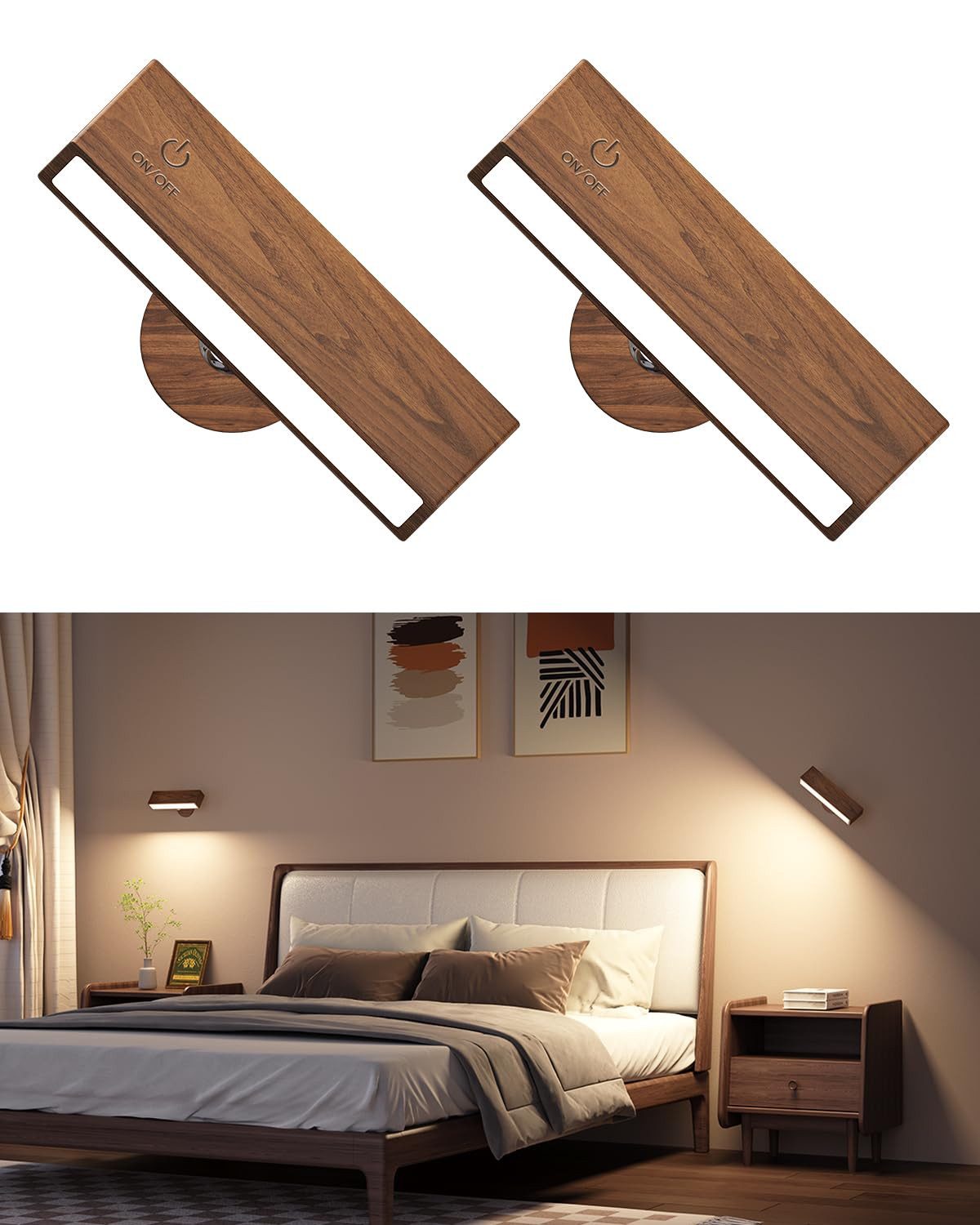 BlingBin LED Wandleuchte Wandlampe Akku Innen, günstig online kaufen