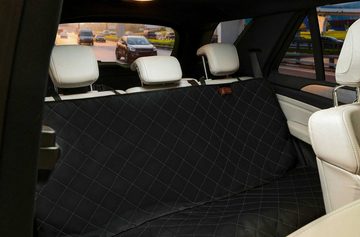 Black + Decker Autositzschutz Autositzschutz Rücksitz, hochwertiges 600 D Oxford-Gewebe, anti-rutsch und wasserfest, universell passend für fast alle PKW-Rückbänke, Auto Rücksitzbank Schoner