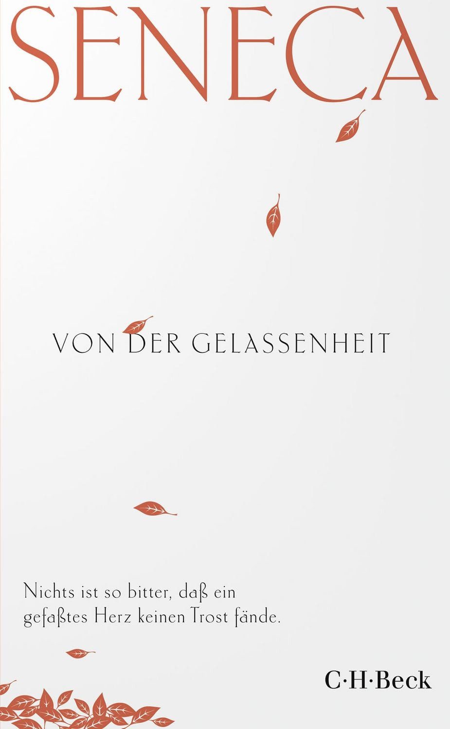Sachbuch Von der Gelassenheit Kleine Bibliothek der Weltweisheit Seneca