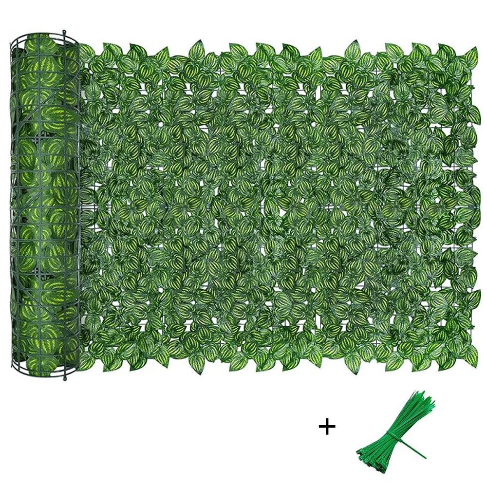 NUODWELL Balkonsichtschutz Künstliche Efeu Garten Sichtschutz,Künstliche Ef günstig online kaufen