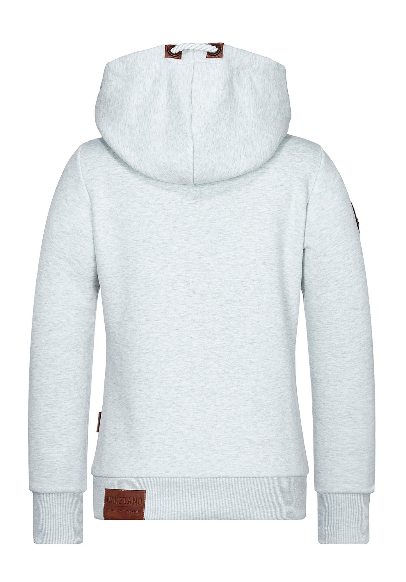 naketano Hoodie Kapuzenpullover Damen Baumwolle, weich, Kapuze, Kängurutasche (Spar-Set, Darth) Hoodie, weiche Sweatware, Rippbündchen, Streetwear, Loungewear