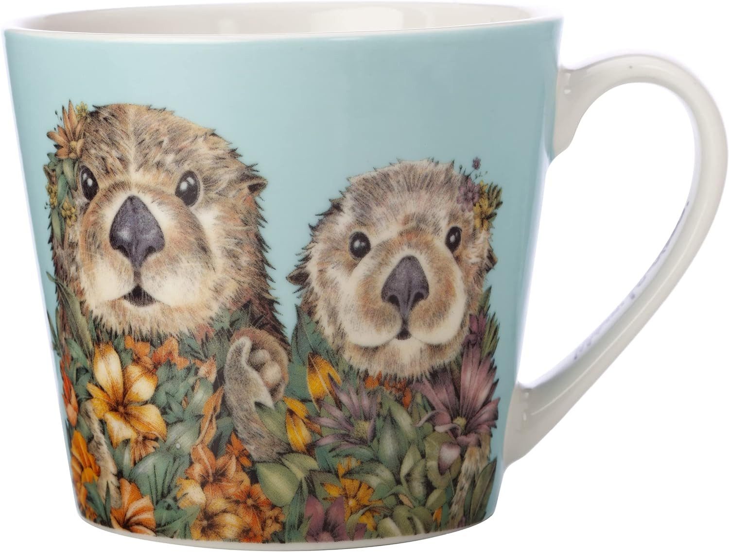 Maxwell & Williams Tasse Maxwell & Williams MARINI FERLAZZO Wild Planet Becher, Tasse, Porzellan, bunt, Porzellan Keramik Becher für Kuchen Essen, Frühstück