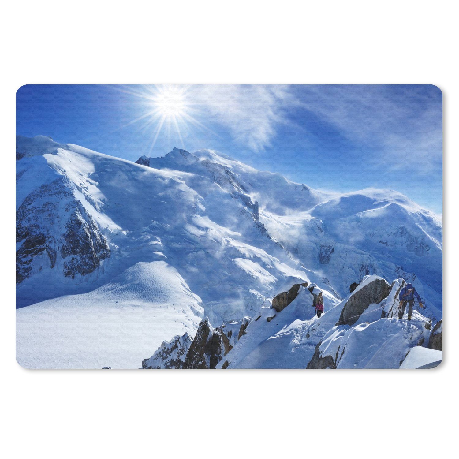 MuchoWow Mauspad (1-St), Büro für Tastatur und Maus, Mousepad Gaming, 60x40 cm