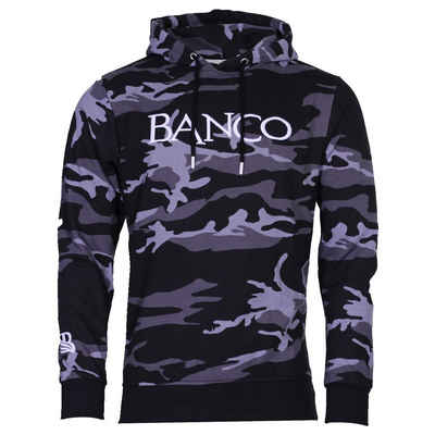 Banco Hoodie Banco Kapuzenpullover »Pullover Kapuzenpullover mit BANCO Logo Hoodie« Logodruck vorne und hinten