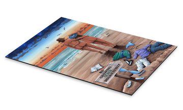Posterlounge Alu-Dibond-Druck Peter Adderley, Älter werden, schändlich, Wohnzimmer Maritim Malerei