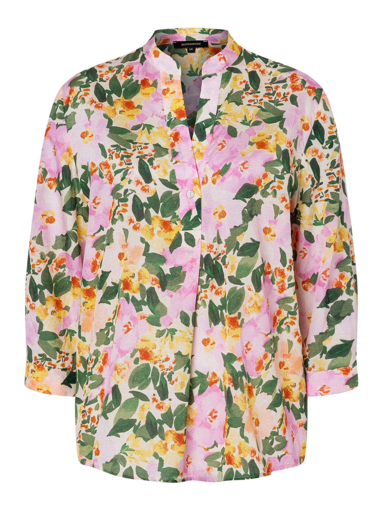 Klassische Bluse Blumenbluse