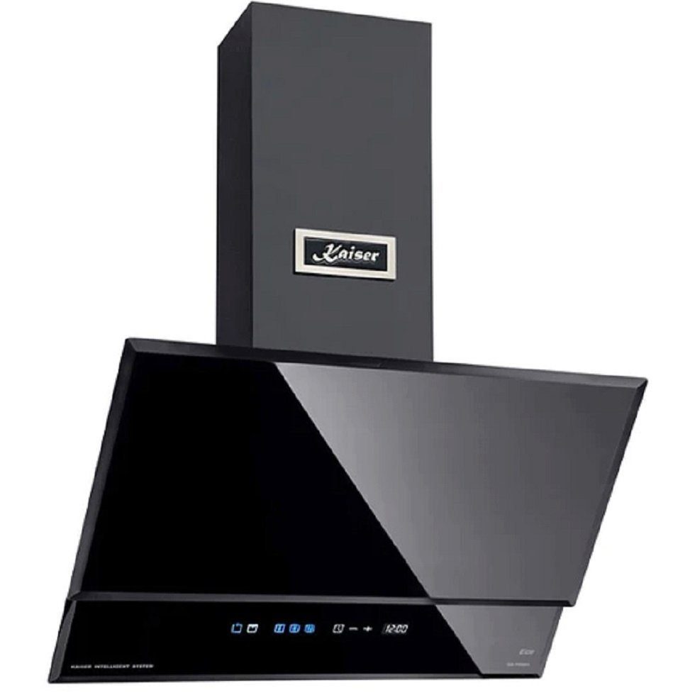 Kopffreihaube AT 6410 F ECO/Dunstabzugshaube 60 cm Wandhaube Schwarz 1250m³/h