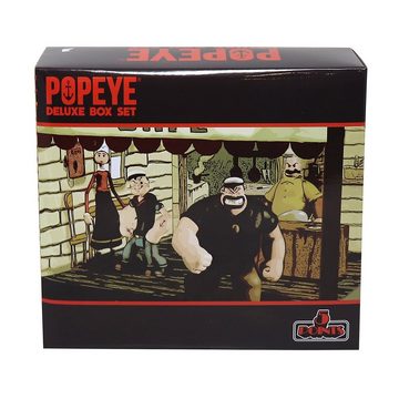 MEZCO Actionfigur Popeye 5 Points Actionfigur Deluxe Box Set