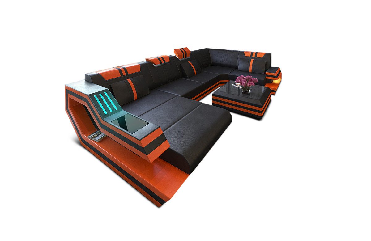 Sofa Dreams Wohnlandschaft Leder Sofa Ledercouch günstig online kaufen