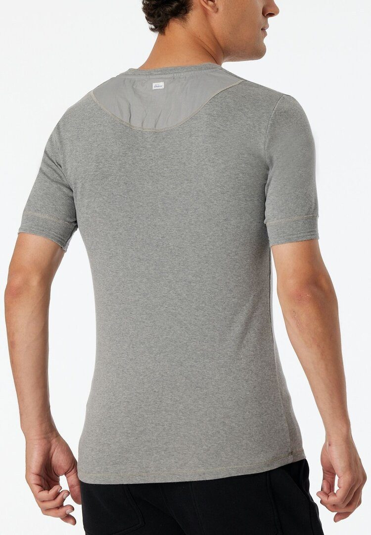 SCHIESSER REVIVAL Unterziehshirt Karl-Heinz traditionelle, erstklassige Feinripp-Qualität