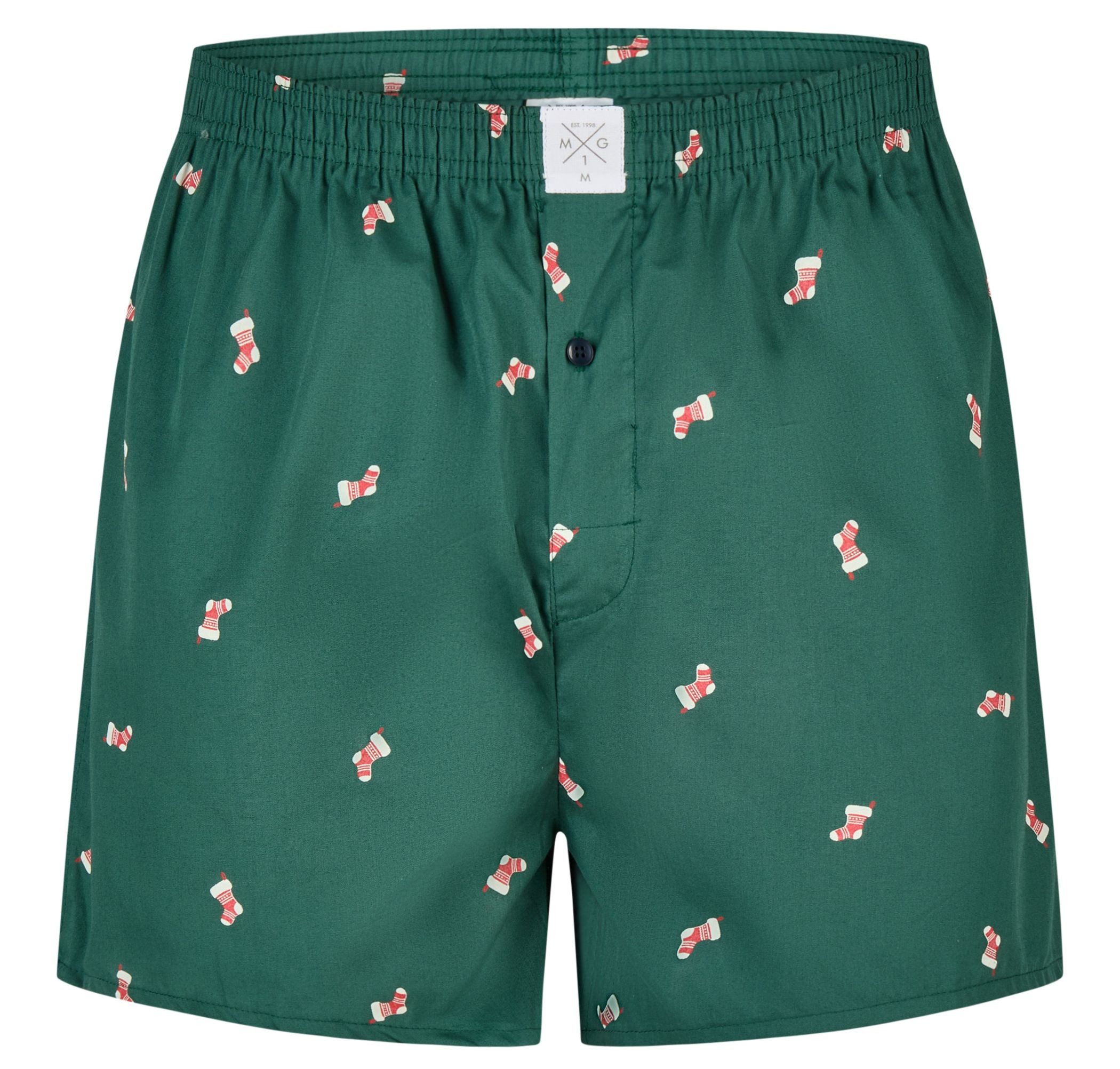 MG-1 Boxershorts MG-1 Herren Boxershorts aus 100% Baumwolle mit Weihnachtsm günstig online kaufen