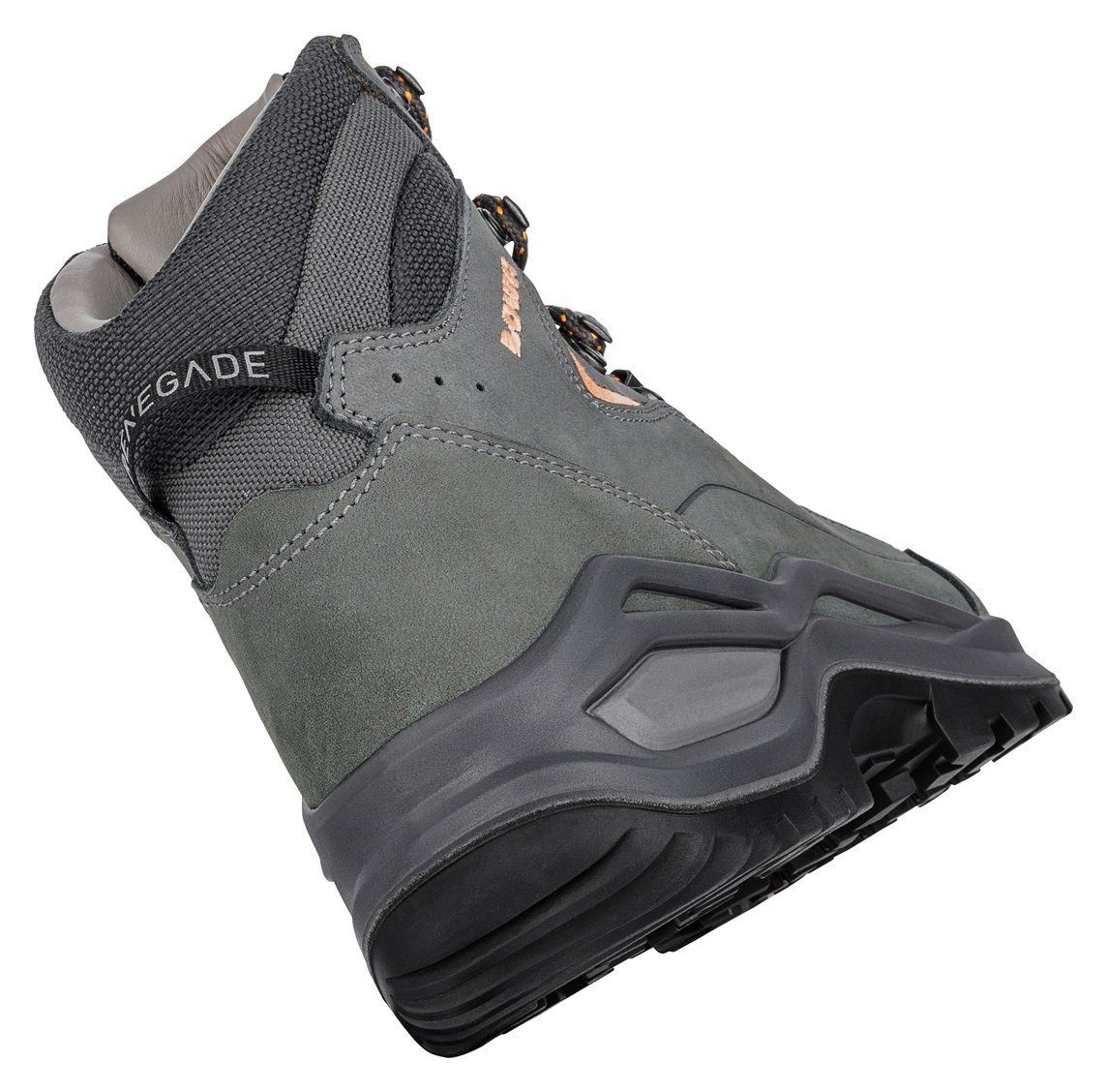 Lowa Renegade EVO LL Mid (All-Terrain, Nubukleder) graphitgrau/aprikose Wan günstig online kaufen