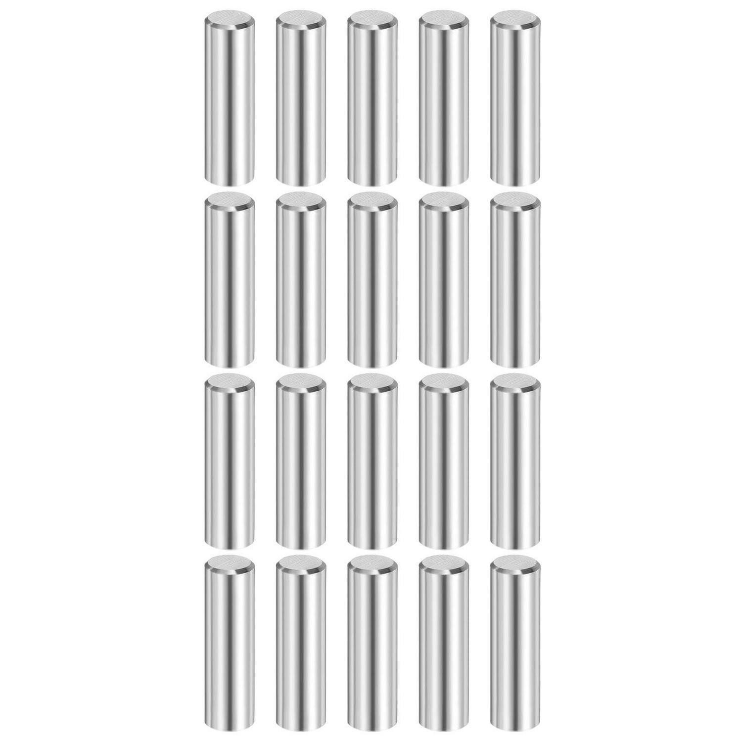 LuxusKollektion Passschraube Zylinderstift Rostfrei 8x25mm 316L Edelstahl, (20 St)