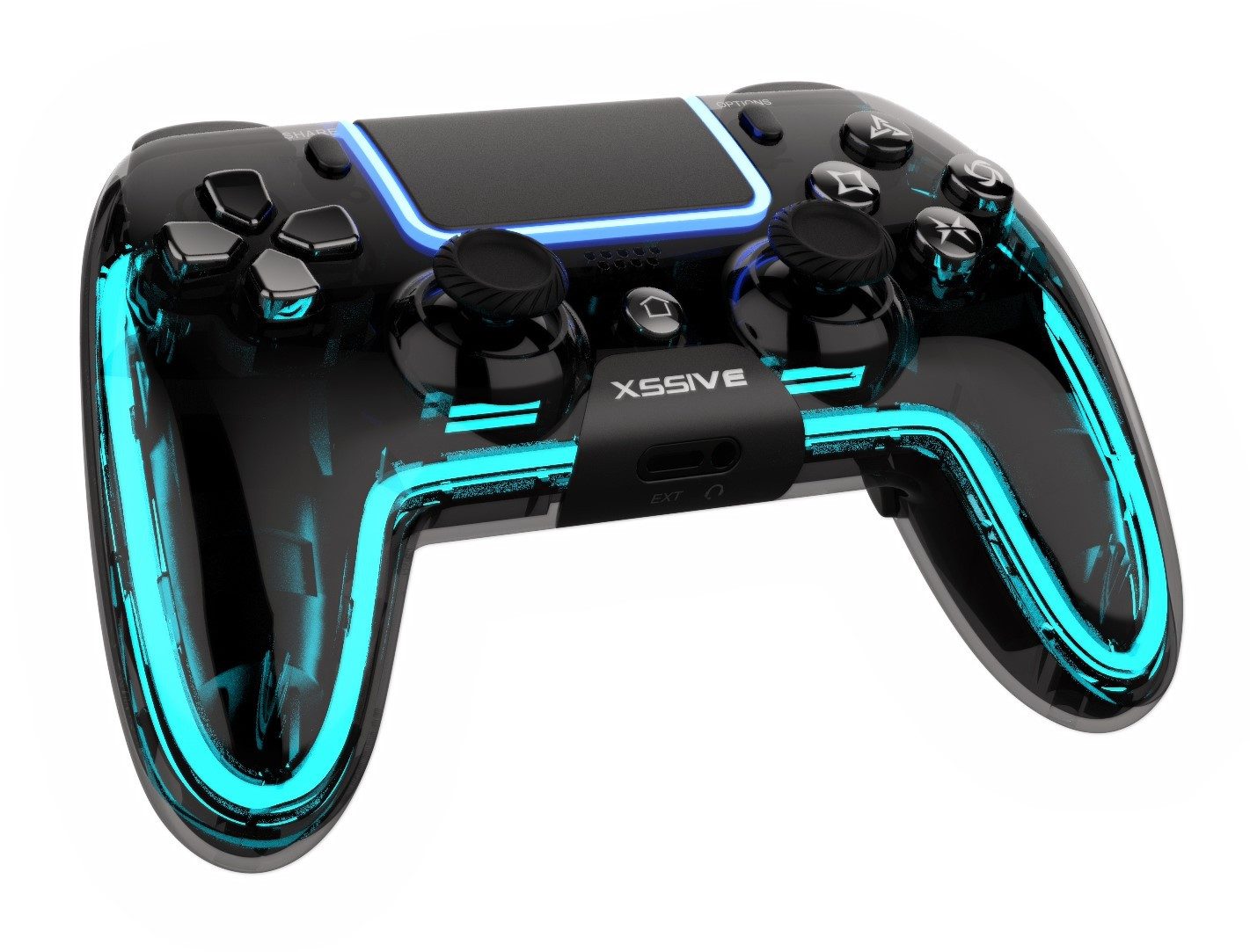 RGB Wireless Controller für PS4 - Schwarz PlayStation 4-Controller