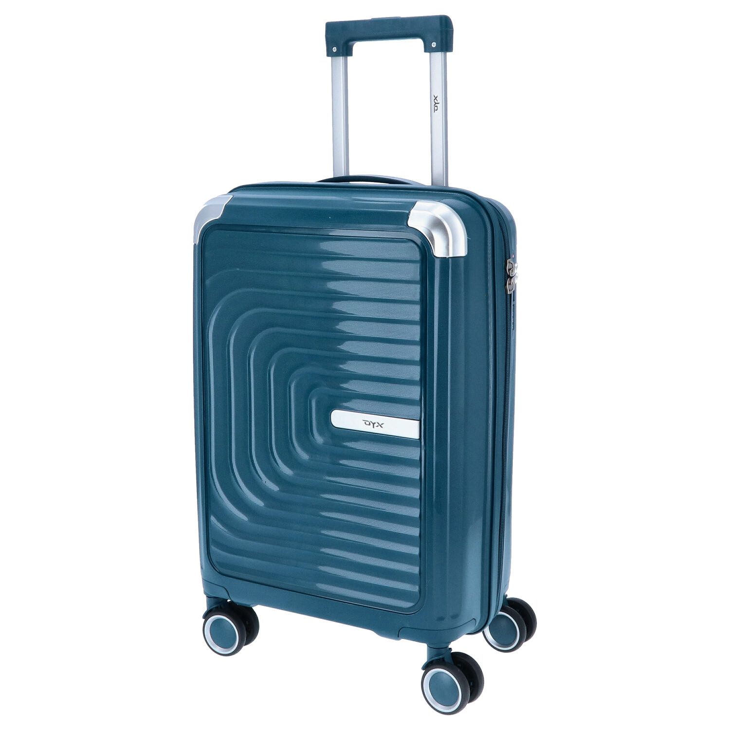 Koffer DYX 4 Rollen Trolley S 56 cm Barcelona petrol