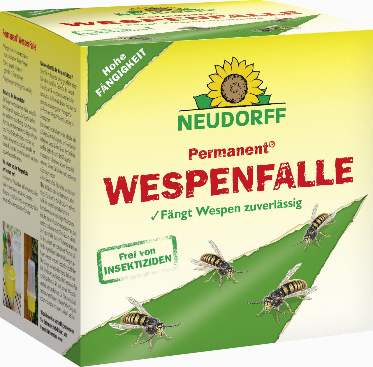 Neudorff Insektenfalle Permanent WespenFalle 1 St.