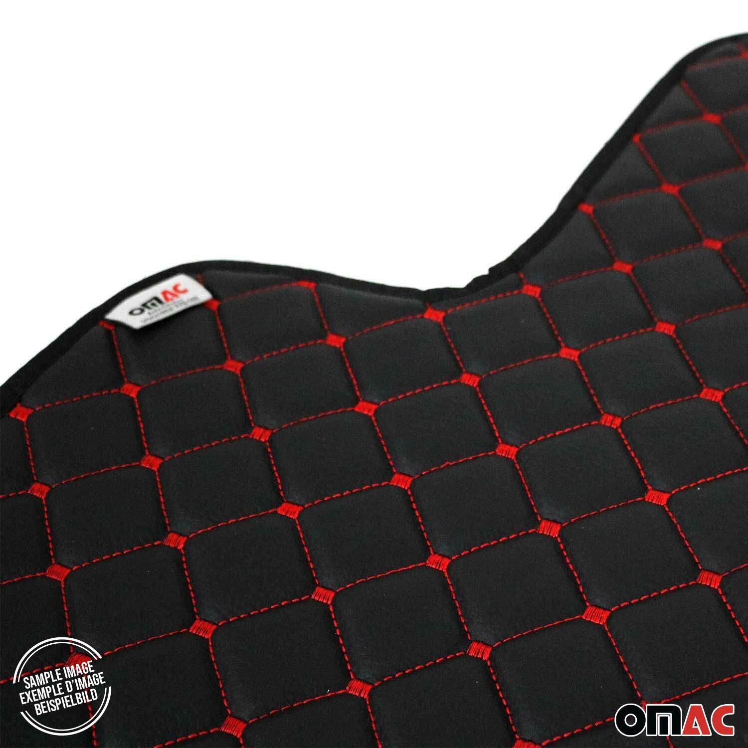 OMAC Auto-Fußmatten für Jeep Cherokee 2014-2024 Schwarz 4 tlg (4 St), für Jeep Cherokee 2014-2024 Jeep Cherokee 2014-2024, Antirutsch,Wasserfest,Einfache Installation