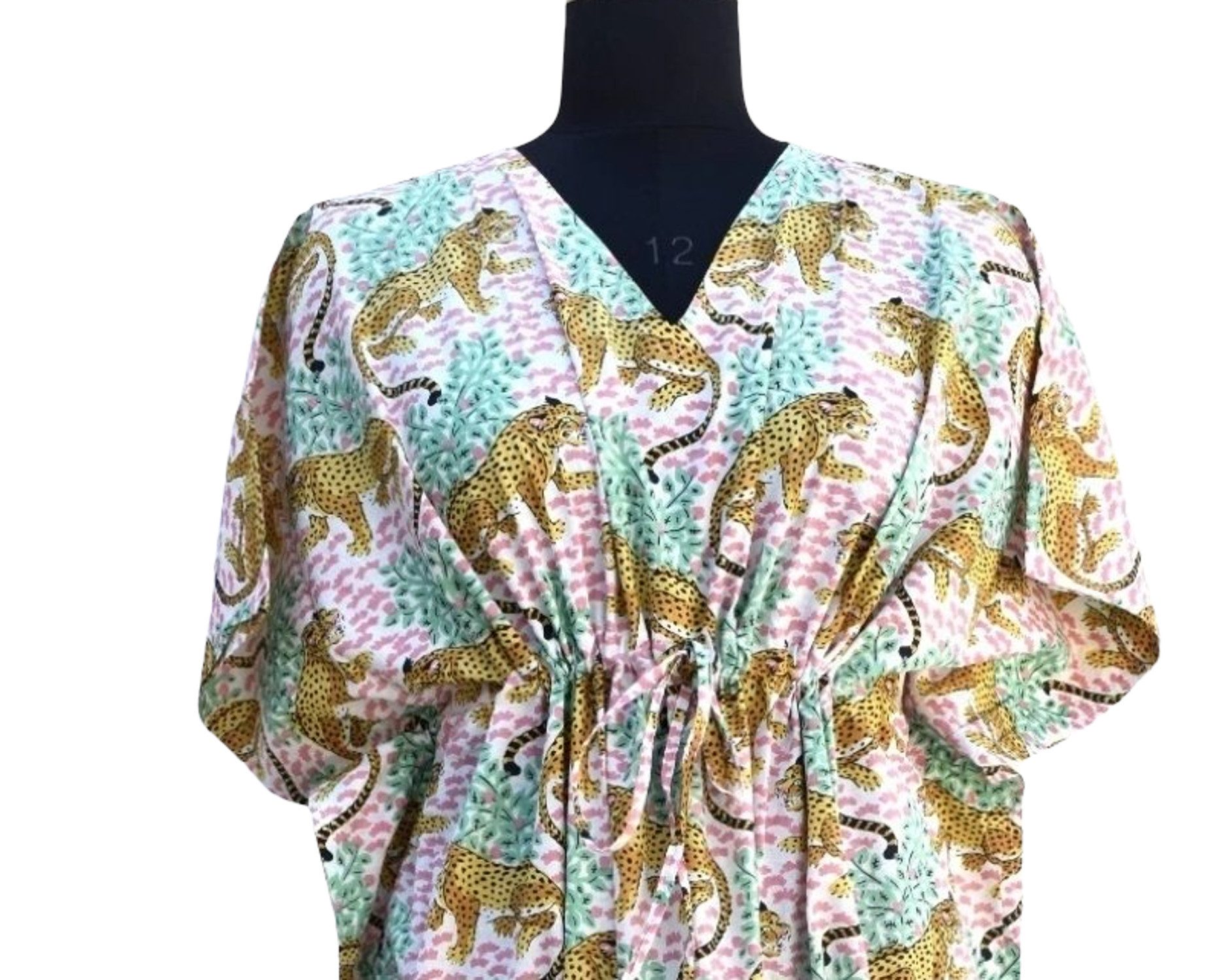 PfauGermany Kaftan MASAI MARA SAFARI PRINT