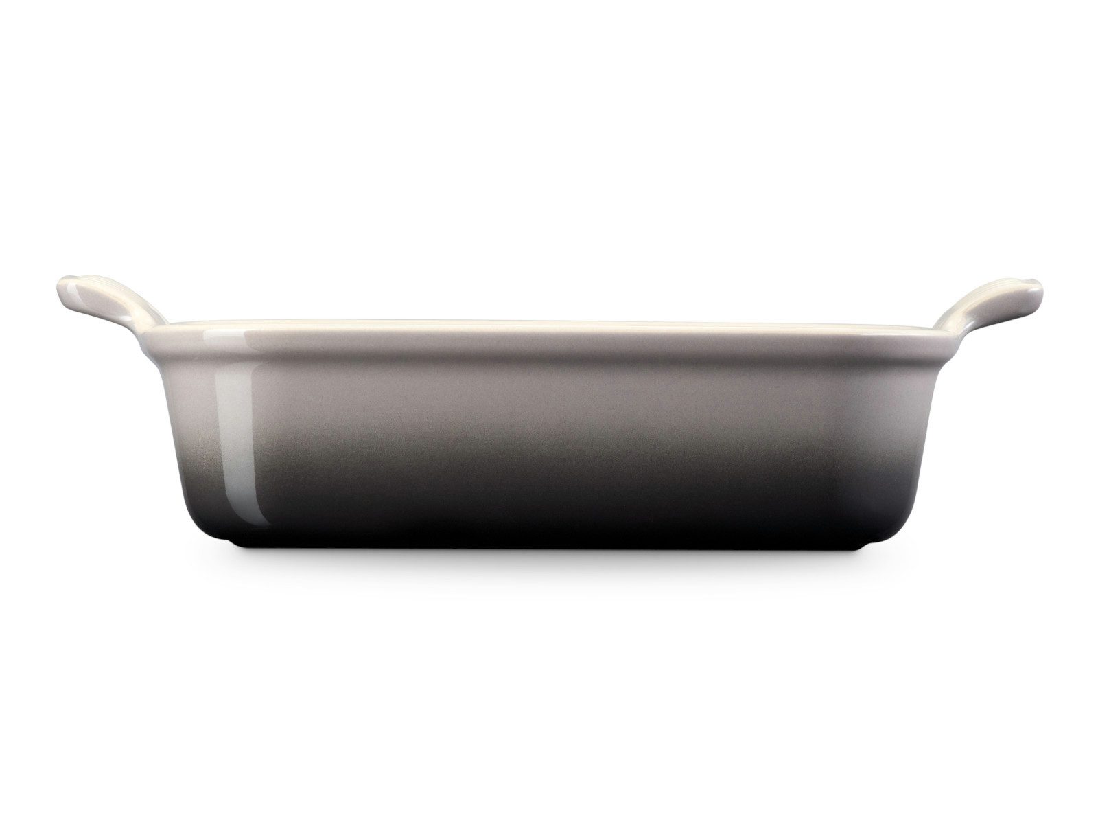 LE CREUSET Auflaufform Auflaufform Tradition quadratisch flint 23cm, Steinzeug