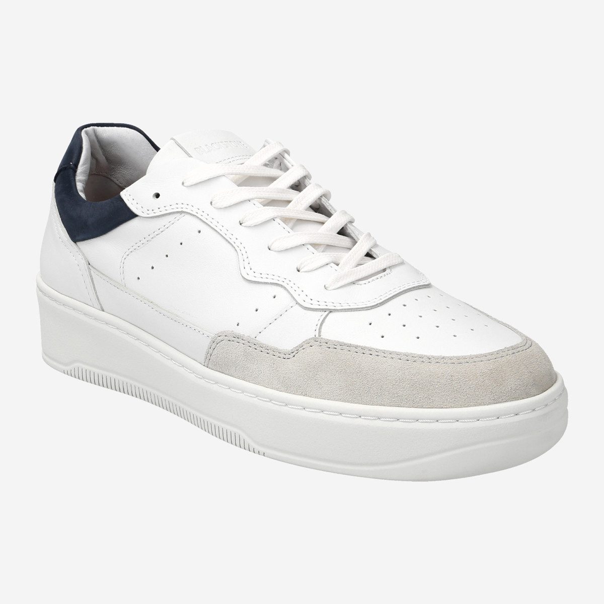 Blackstone Blackstone ZG46 WHITE NAVY DREW, Sneaker, Weiß, Herren Sneaker