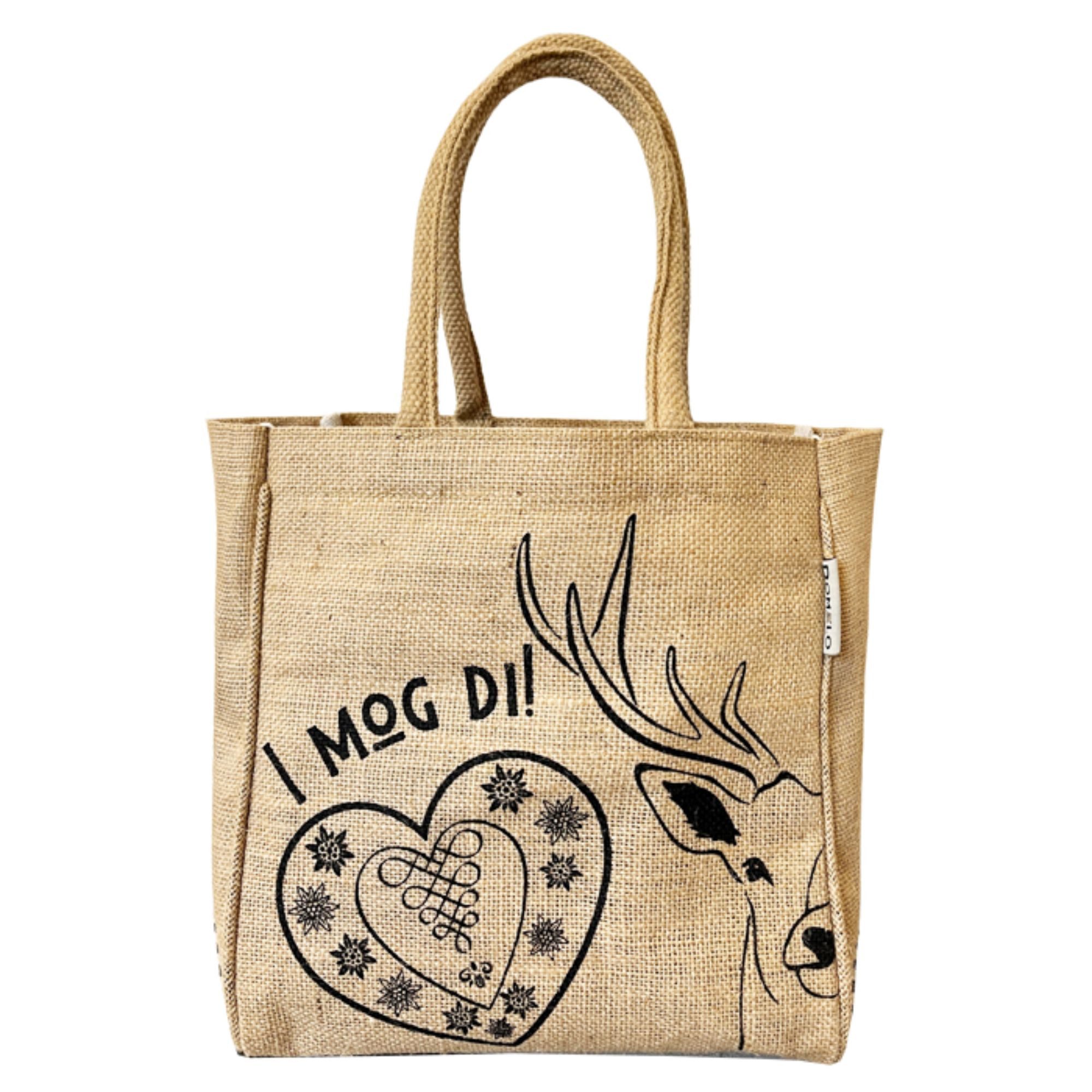 Domelo Handtasche Domelo Jute Handtasche kleine günstig online kaufen