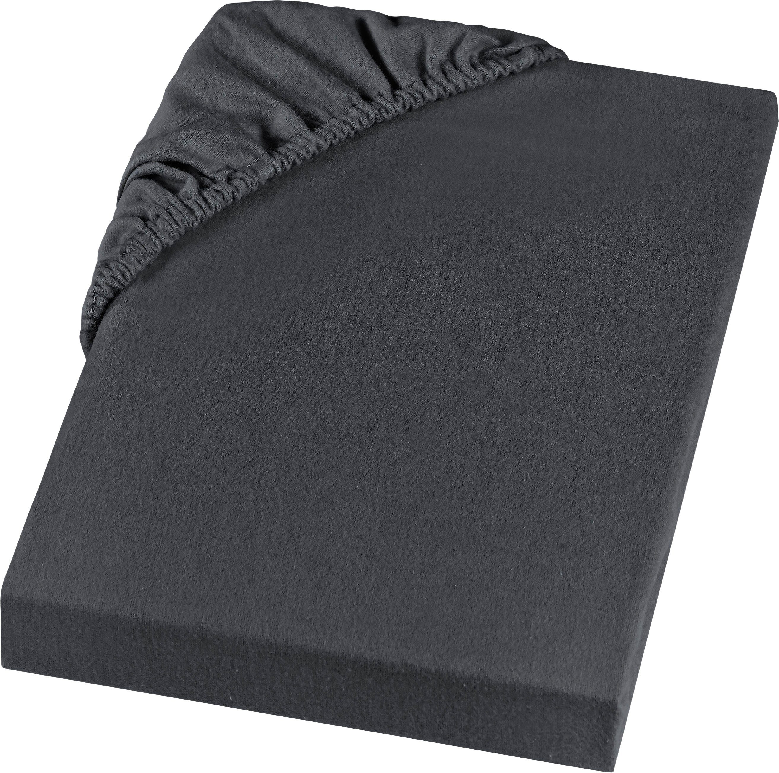SETEX Spannbettlaken Feinbiber in Gr. 70x140, 90x200, 140x200 oder 180x200 cm, Feinbiber, Gummizug: rundum, (1 Stück), für Matratzen bis 23 cm Höhe, Winter, Bettlaken
