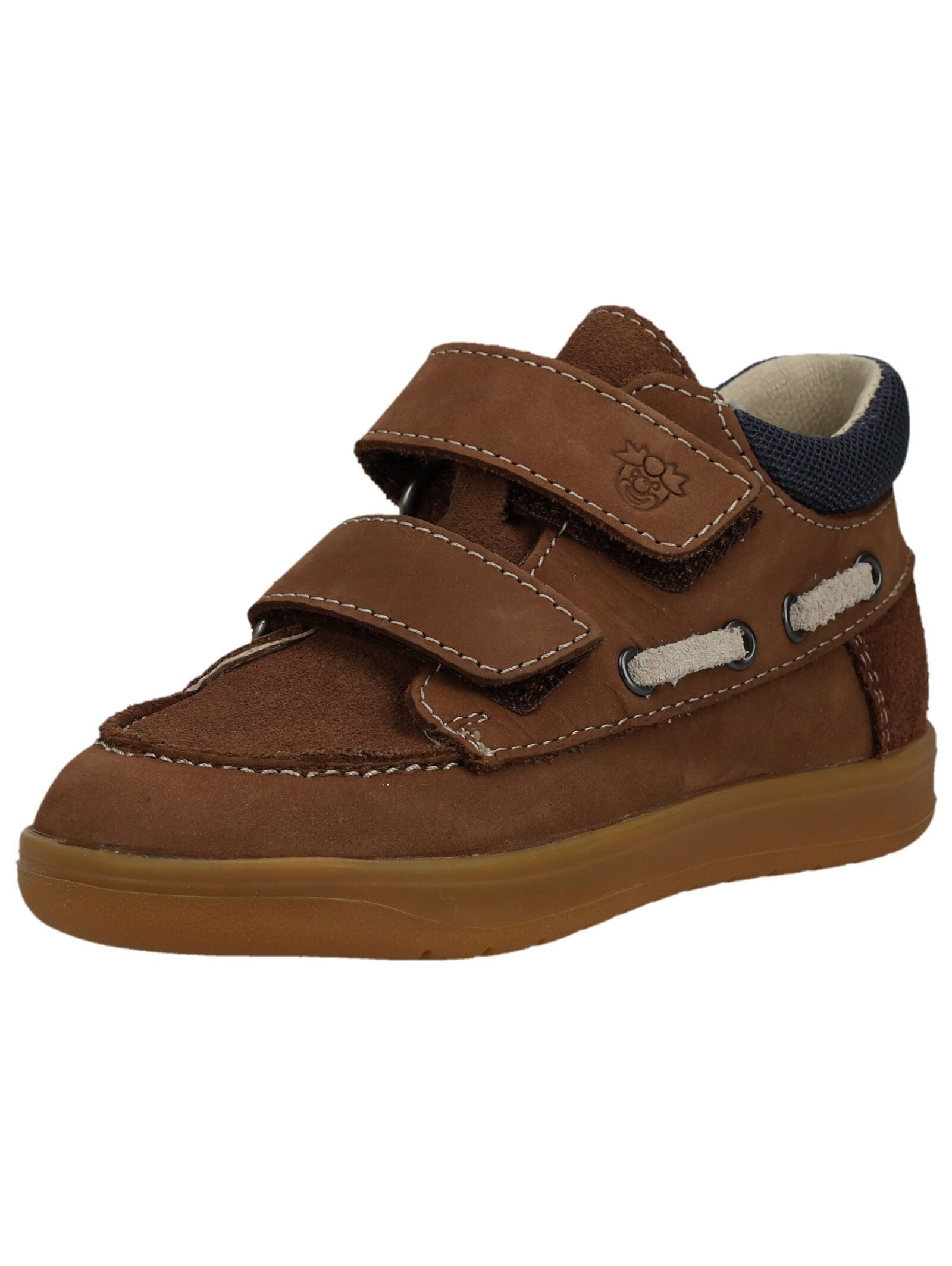 Pepino Halbschuhe Nubuk/Velours . Klettschuh