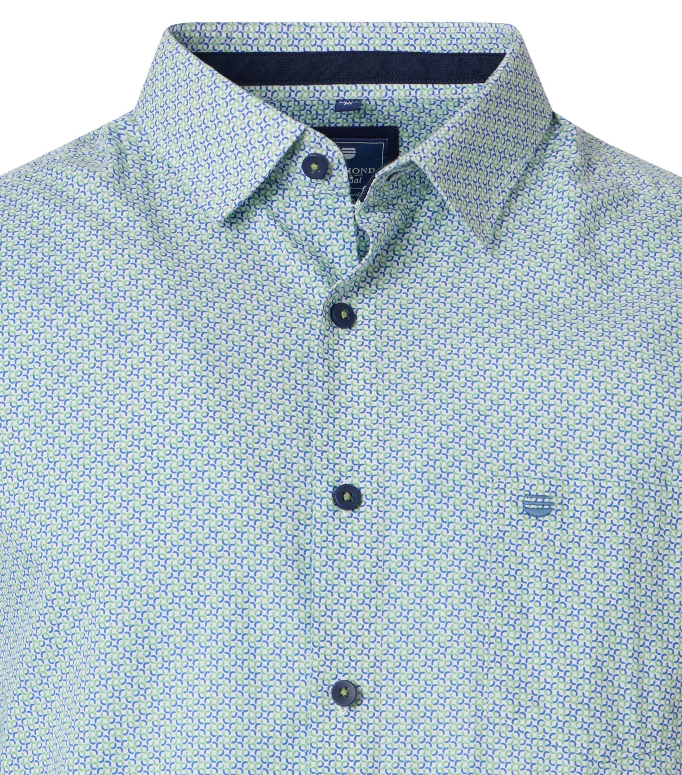 Redmond Kurzarmhemd Druck Modern Fit günstig online kaufen