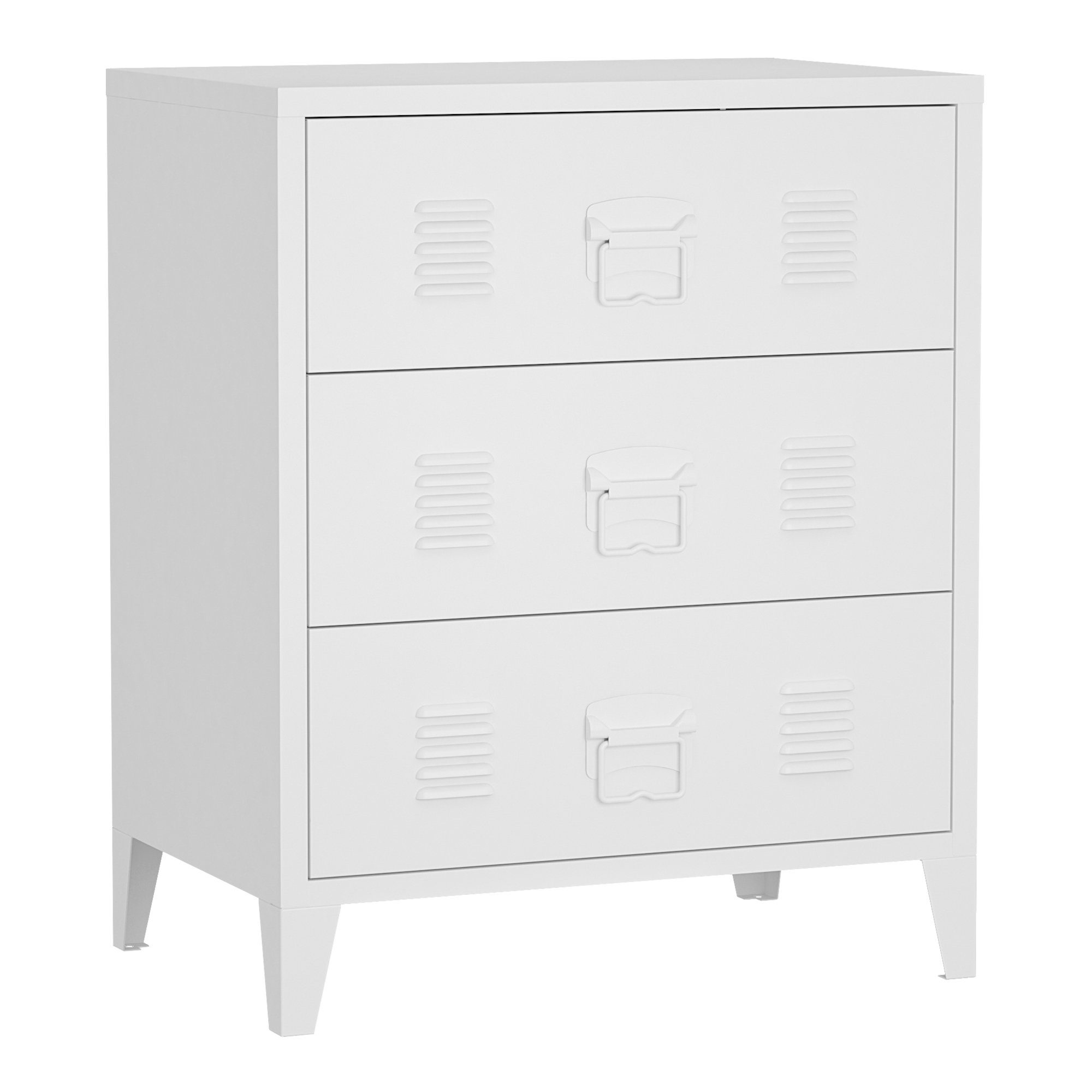 en.casa Mehrzweckschrank »Hämeenlinna« Schubladenschrank 60x40x72 cm günstig online kaufen