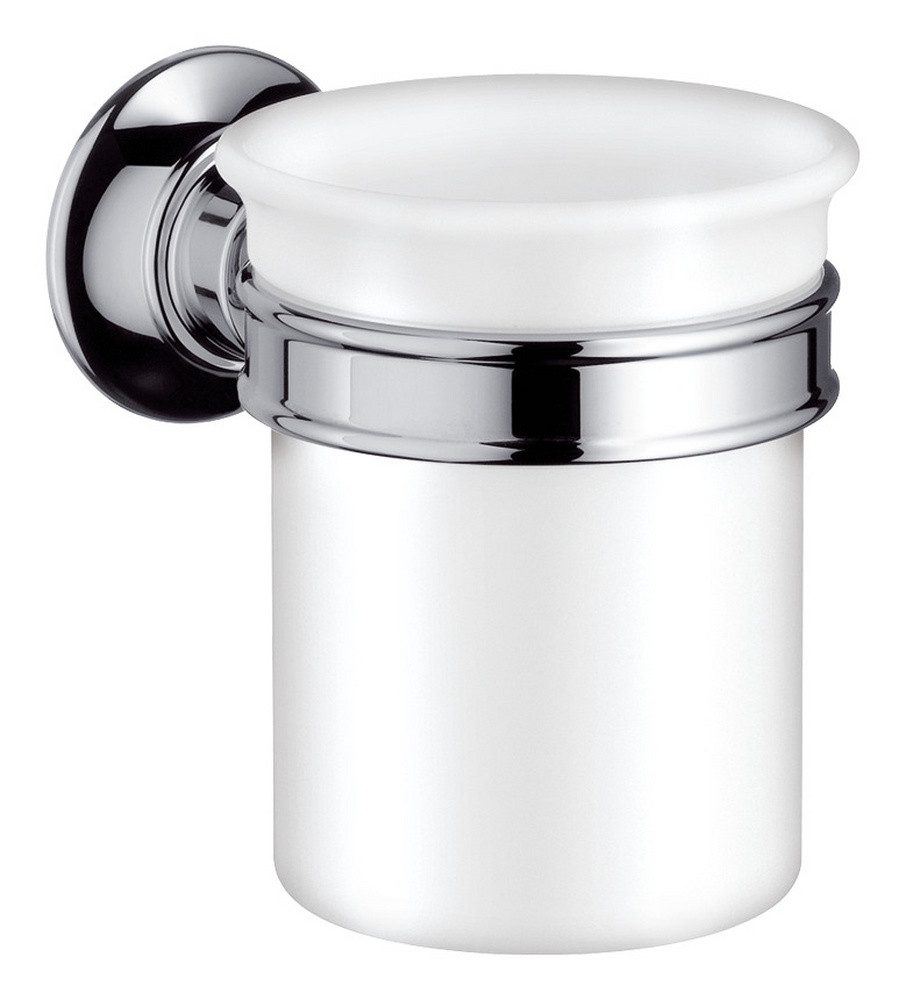 hansgrohe Zahnputzbecher Axor Montreux, Mit Halter - Chrom