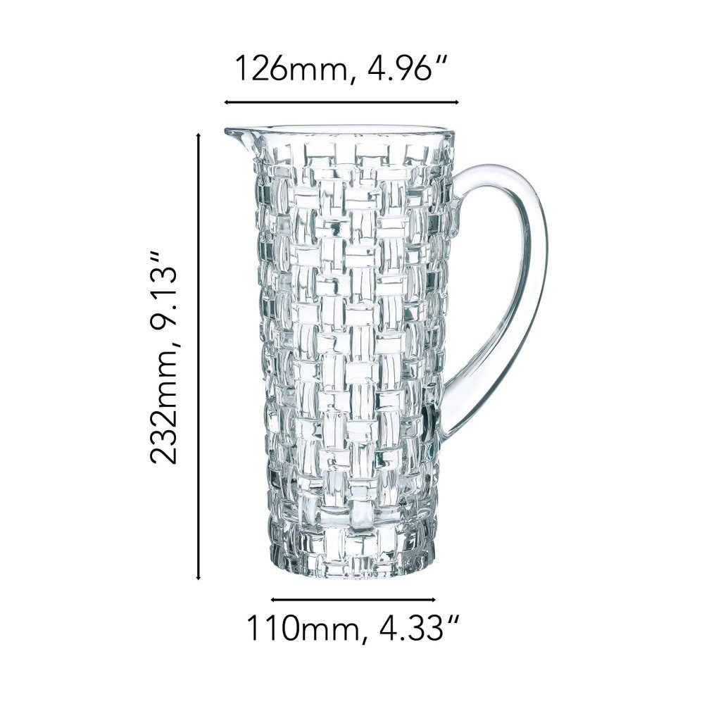 Nachtmann Wasserkrug Nachtmann Bossa Nova Krug 1160 ml, (Packung)