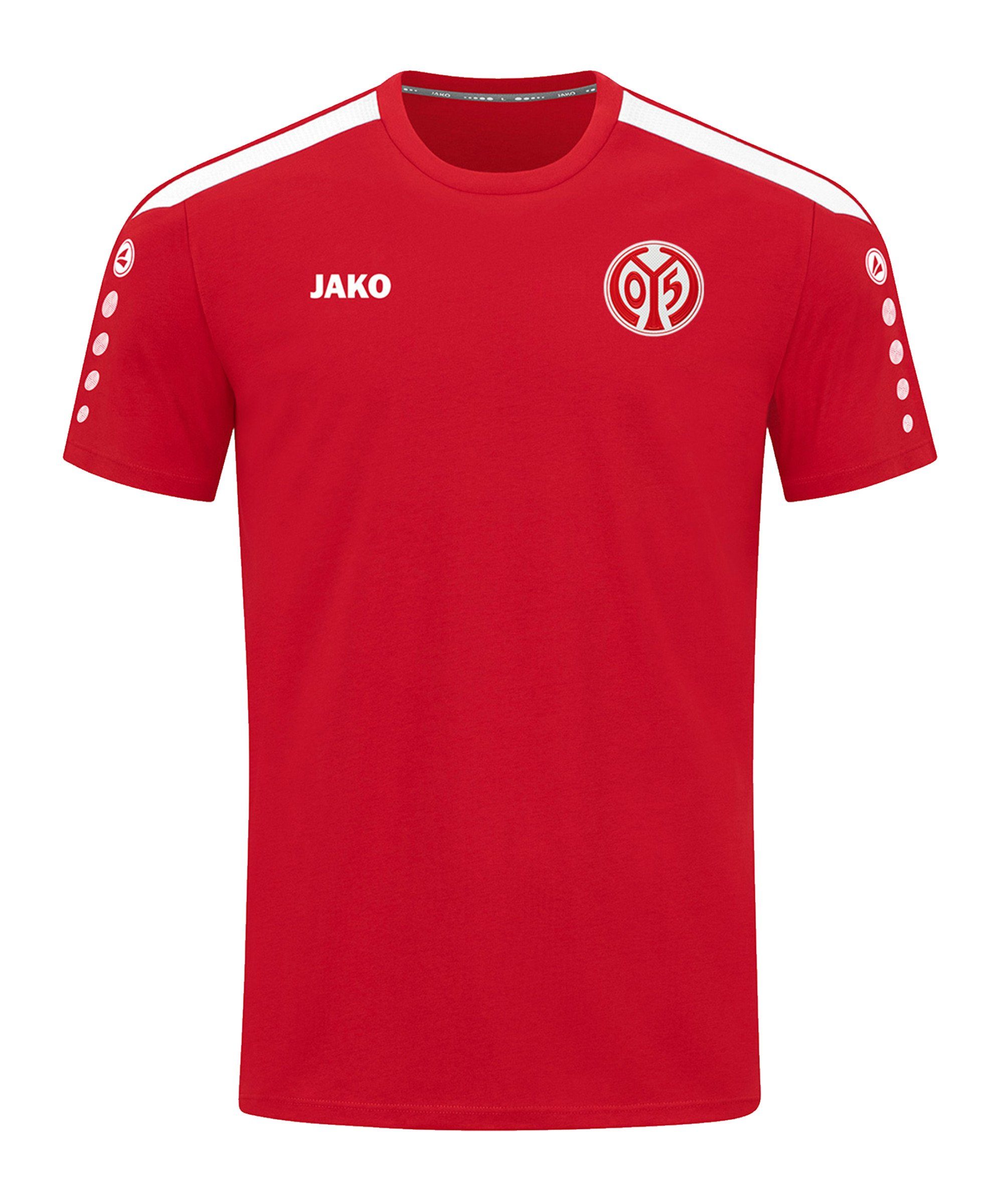 default T-Shirt T-Shirt 1. Mainz Jako FSV 05 rot Power