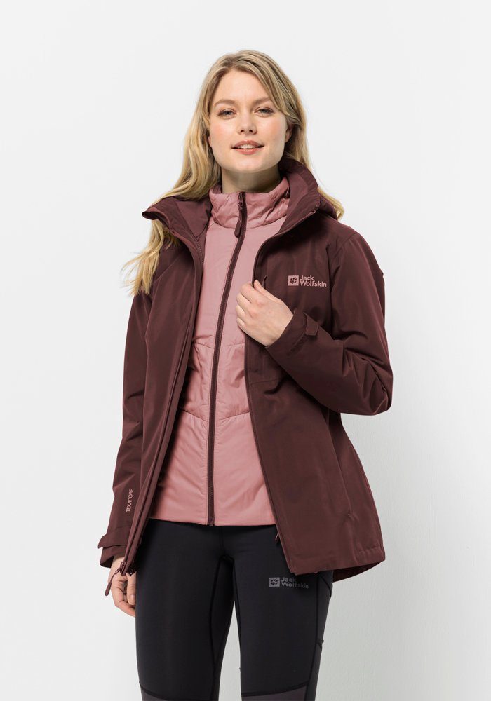 Jack Wolfskin 3-in-1-Funktionsjacke BERGLAND 3IN1 JKT W