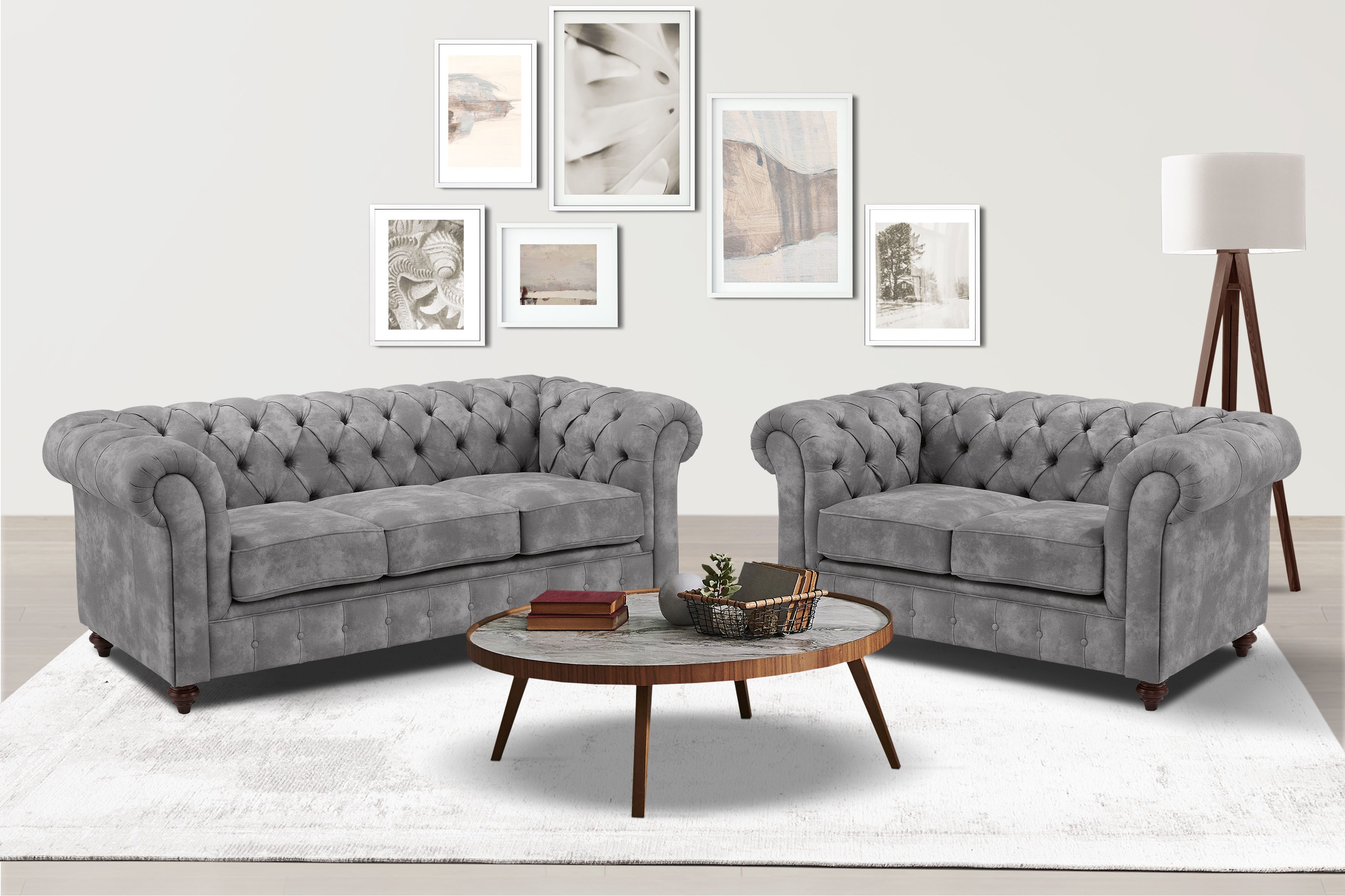 Sitzgruppe Chesterfield